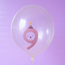 Laden Sie das Bild in den Galerie-Viewer, Luftballons mit Zahl &quot;9&quot;