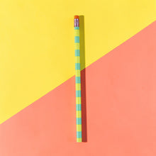 Laden Sie das Bild in den Galerie-Viewer, Bleistift Stripes mint/gelb
