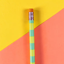 Laden Sie das Bild in den Galerie-Viewer, Bleistift Stripes mint/gelb