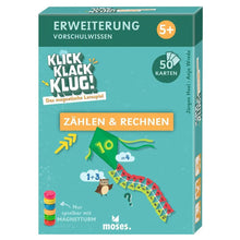 Laden Sie das Bild in den Galerie-Viewer, Klick Klack Klug Kartenset Zählen &amp; Rechnen ab 5 Jahren