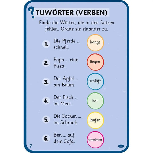 Klick Klack Klug Kartenset Deutsch ab 7 Jahren