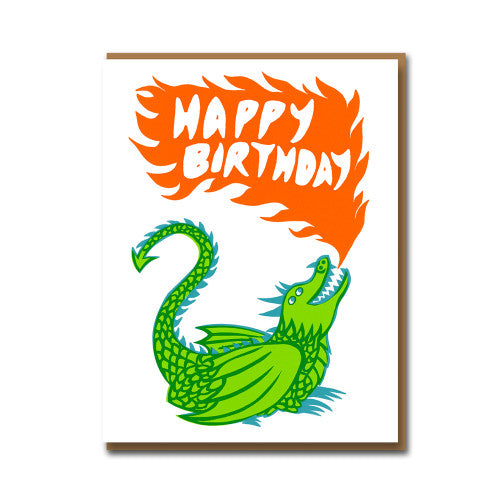 Klappkarte "Birthday Dragon"