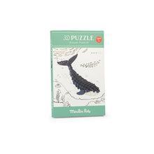 Laden Sie das Bild in den Galerie-Viewer, 3D-Tierpuzzle Wal