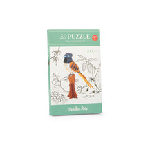 Laden Sie das Bild in den Galerie-Viewer, 3D-Tierpuzzle Hainparadiesschnäpper