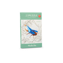 Laden Sie das Bild in den Galerie-Viewer, 3D-Tierpuzzle Herkuleskäfer