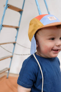 Baby Cap Wolly Washed Out Multi