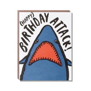 Klappkarte "Happy Birthday Attack"