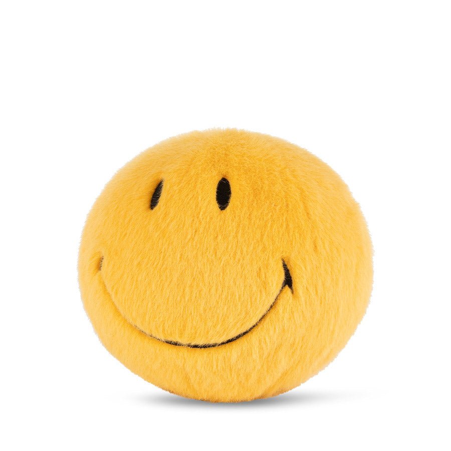Smiley Eco Fuzzy Yellow 13 cm