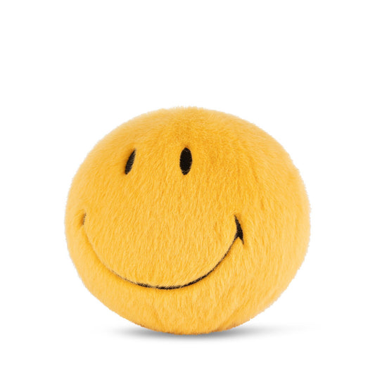 Smiley Eco Fuzzy Yellow 13 cm