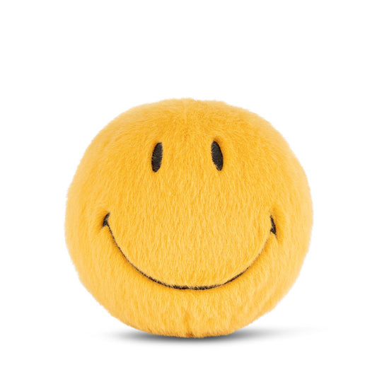 Smiley Eco Fuzzy Yellow 13 cm