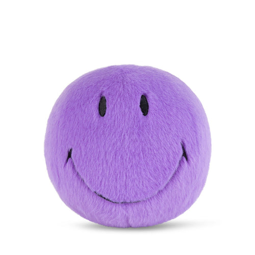 Smiley Eco Fuzzy Bright Purple 13 cm