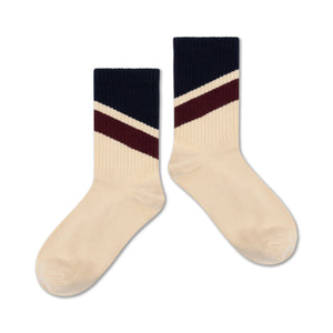 Sporty Socken Sand Stripe