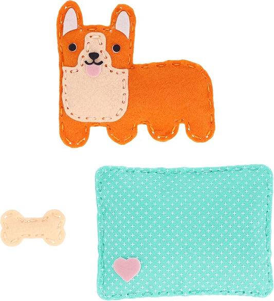 Mini Bastelset "Corgi"