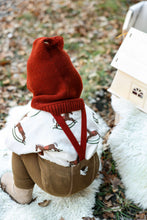 Laden Sie das Bild in den Galerie-Viewer, Trägerstrumpfhose ohne Fuß Acorn Brown x Maple Leaf