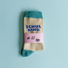 Laden Sie das Bild in den Galerie-Viewer, Schulkind-Socken Blau