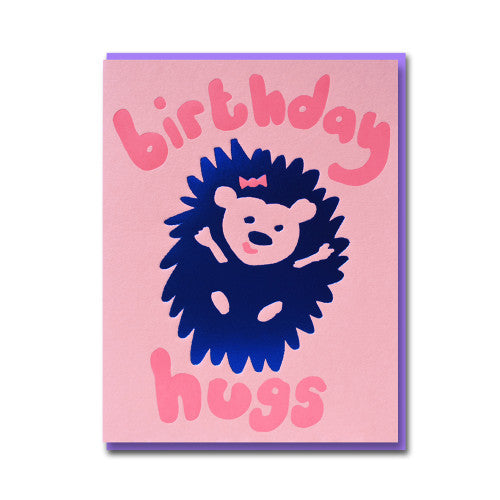 Klappkarte "Birthday Hugs"