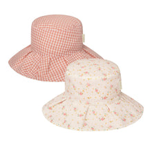 Laden Sie das Bild in den Galerie-Viewer, Tiny Blossom Pleated Wende Sonnenhut