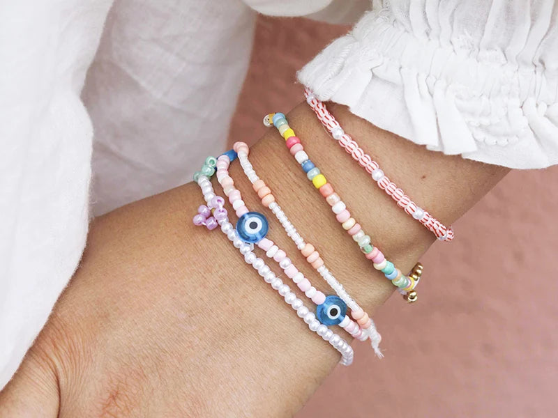 DIY Set Schmuck basteln Bunter Mix
