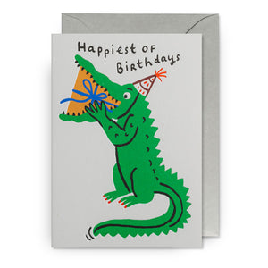 Klappkarte "Happiest of Birthdays"