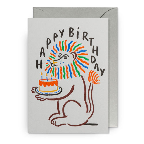Klappkarte "Happy Birthday"