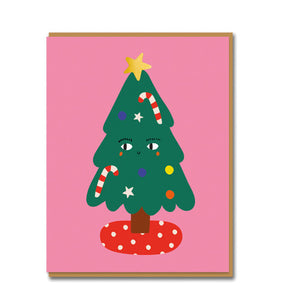 Klappkarte "Christmas Candy Tree"