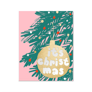 Postkarte "It's Christmas"