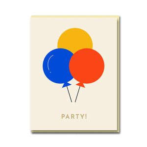 Klappkarte "Party"
