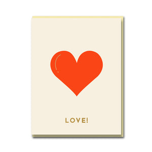 Klappkarte "Love"