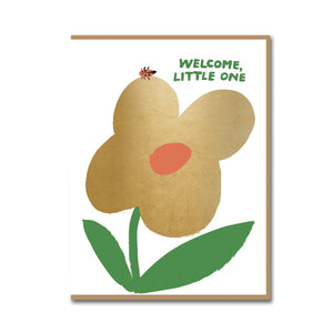 Klappkarte "Welcome little One"