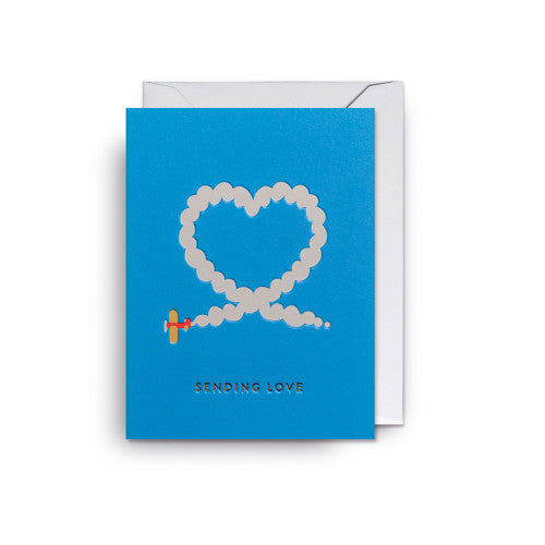 Mini Klappkarte "Sending Love"