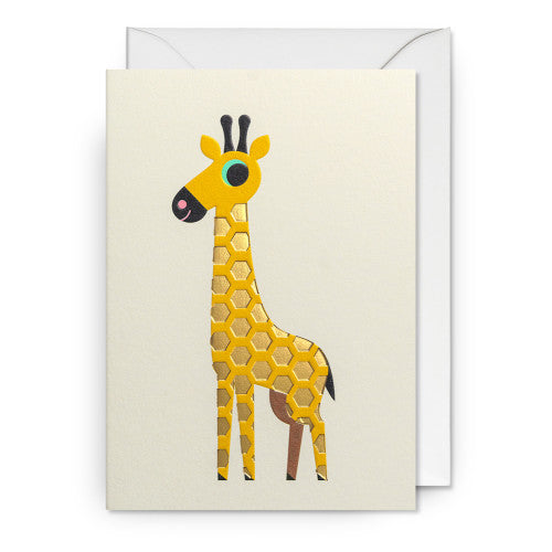 Klappkarte "Giraffe"