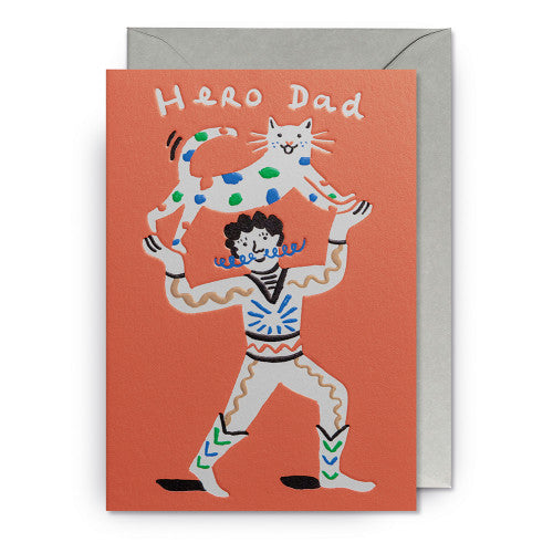 Klappkarte "Hero Dad"