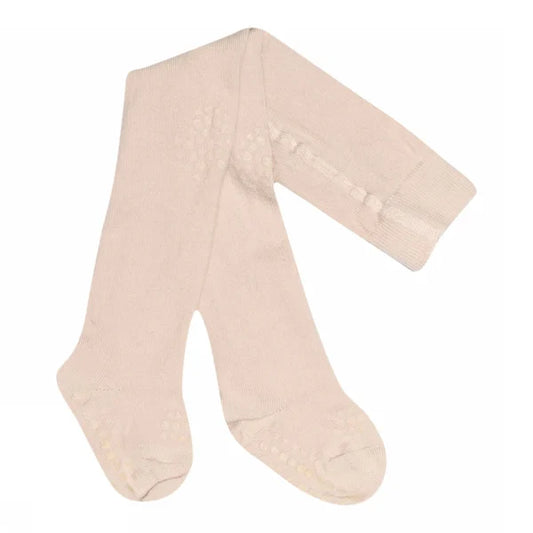 Krabbelstrumpfhose Merinowolle Rose Dust