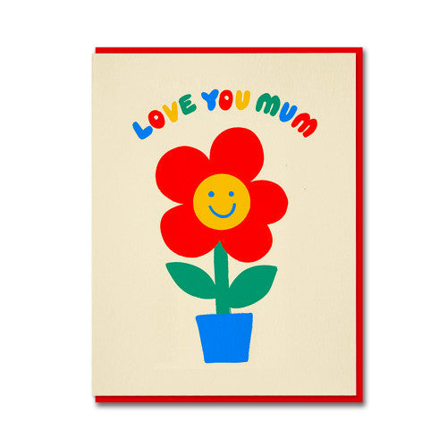 Klappkarte "Love You Mum"