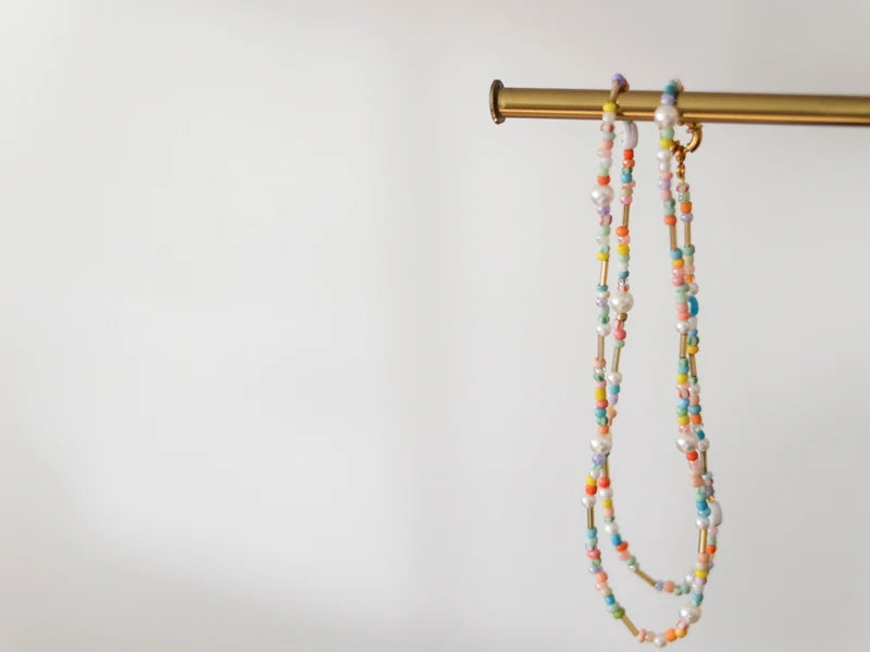 DIY Set Schmuck basteln Bunter Mix