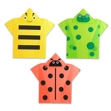 Laden Sie das Bild in den Galerie-Viewer, Kidoki Garden Friends Regenponcho