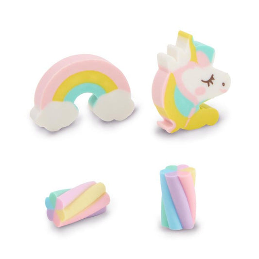 Radierer-Set Marshmallow & Einhorn