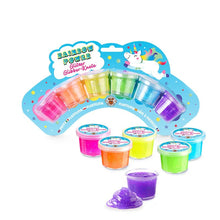 Laden Sie das Bild in den Galerie-Viewer, Rainbow Power Glitzer-Glibber-Knet-Set