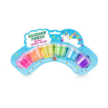 Laden Sie das Bild in den Galerie-Viewer, Rainbow Power Glitzer-Glibber-Knet-Set