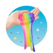 Laden Sie das Bild in den Galerie-Viewer, Rainbow Power Glitzer-Glibber-Knet-Set