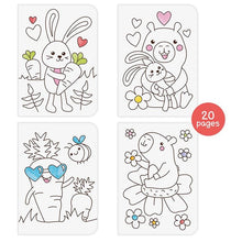 Laden Sie das Bild in den Galerie-Viewer, Capybara Stickermalbuch inkl. Diamond-Sticker