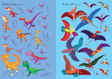 Laden Sie das Bild in den Galerie-Viewer, Mein Immer-wieder-Stickerbuch: Dinosaurier