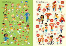 Laden Sie das Bild in den Galerie-Viewer, Mein Immer-wieder-Stickerbuch: Fußball