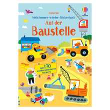 Laden Sie das Bild in den Galerie-Viewer, Mein Immer-wieder-Stickerbuch: Auf der Baustelle