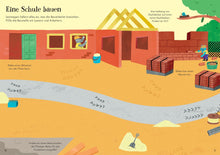 Laden Sie das Bild in den Galerie-Viewer, Mein Immer-wieder-Stickerbuch: Auf der Baustelle