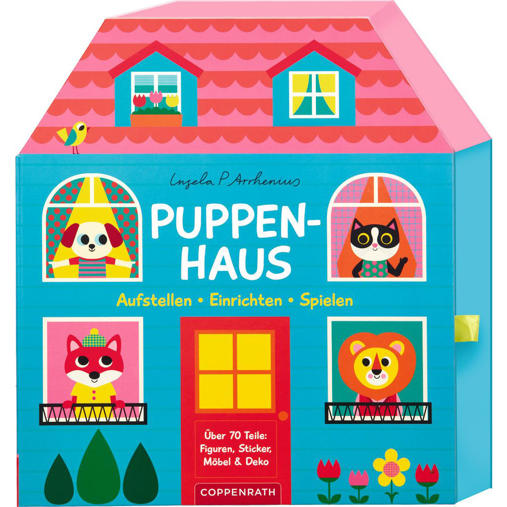 Puppenhaus - Aufstellen, einrichten, spielen ab 3J.