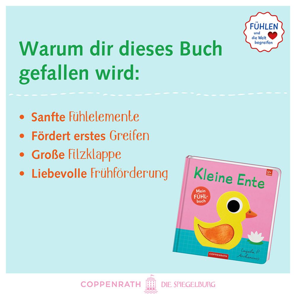 Mein Fühlbuch: Kleine Ente ab 1J.