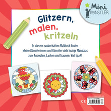 Laden Sie das Bild in den Galerie-Viewer, Mein 1. Glitzer-Malspaß - Mandalas
