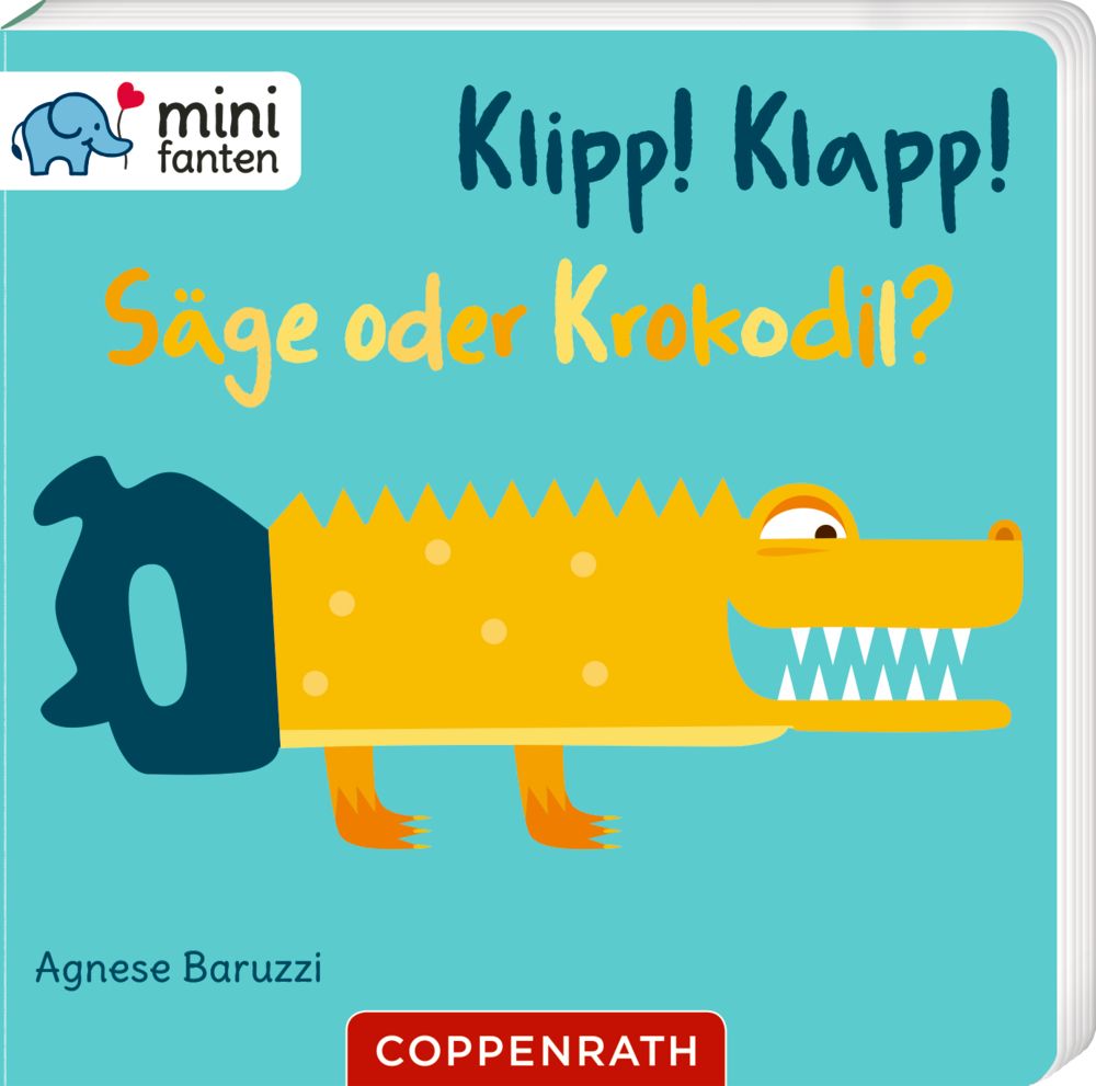 Klipp! Klapp! Säge oder Krokodil? ab 1,5J.