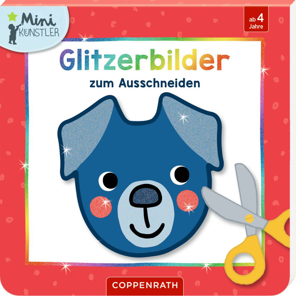 Glitzerbilder zum Ausschneiden